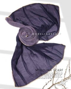 شال حریر دولایه