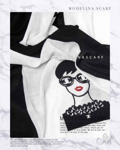 شال فانتزی 3تکه مدلینا بهاره