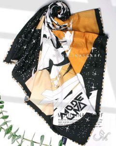 خرید روسری نخی مدلینا M27