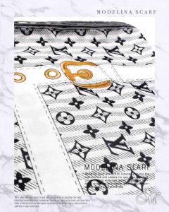 روسری نخی مدلینا M23 بهاره