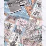 روسری نخی مدلینا M24 بهاره
