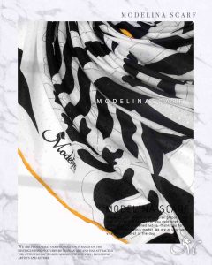 روسری نخی مدلینا M25 بهاره