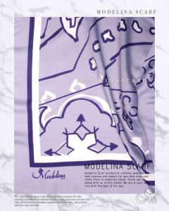 شال نخی مدلینا 1095 تابستانه