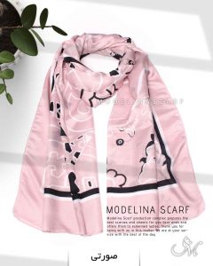 شال نخی مدلینا 1095 صورتی