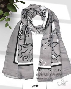 شال نخی مدلینا 1095 طوسی