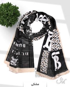 شال نخی مدلینا 1102 مشکی