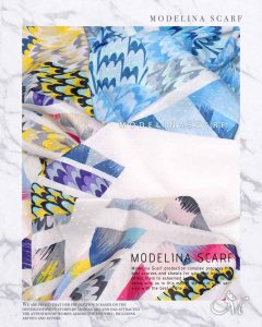 خرید روسری نخی مدلینا 1104