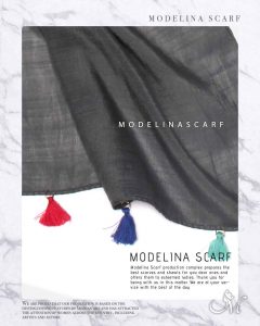 شال نخی منگوله دار 1105 بهاره