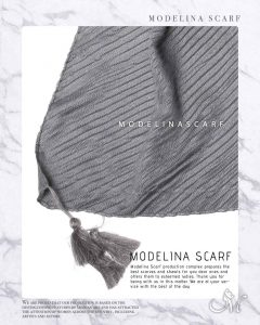 خرید شال نخی پلیسه منگوله دار