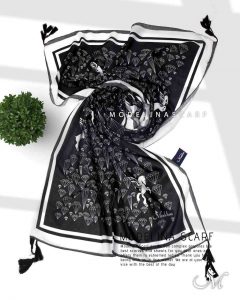 شال نخی منگوله دار مدلینا