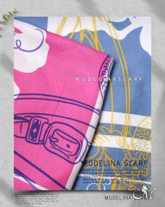 روسری نخی مدلینا 1112 شیک