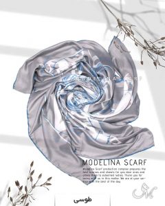 روسری نخی مدلینا 1112 طوسی