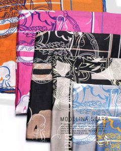 روسری نخی مدلینا 1112 جذاب