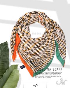 روسری نخی مدلینا1113 کرم