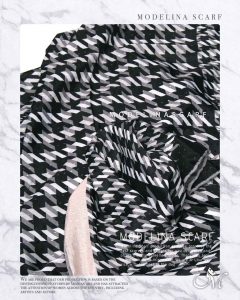 روسری نخی مدلینا1113 بهاره