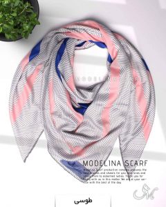 روسری نخی مدلینا 1114 طوسی