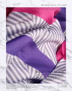 روسری نخی مدلینا 1114 بهاره