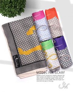 خرید شال نخی مدلینا1117