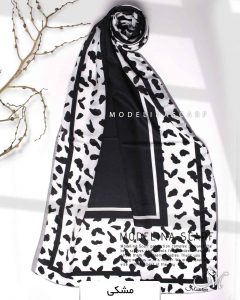 شال نخی مدلینا 1118 مشکی