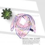 خرید روسری قواره کوچک ژاکارد ابریشم M15