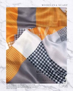 خرید شال نخی مدلینا M43