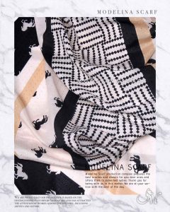 خرید شال نخی مدلینا M52