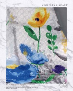 شال نخی مدلینا M54 تابستانه