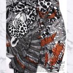 روسری نخی مدلینا M28 بهاره