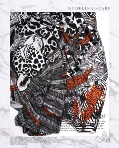 روسری نخی مدلینا M28 بهاره