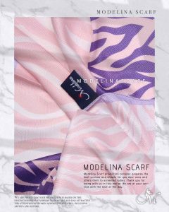 خرید شال نخی مدلینا 1119 صورتی