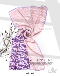 شال نخی مدلینا 1119 صورتی