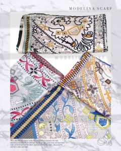 روسری نخی مدلینا 1127 تابستانه