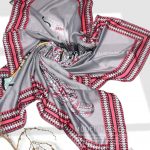روسری نخی مدلینا 1127 طوسی