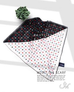 خرید روسری قواره کوچک ژاکارد M1