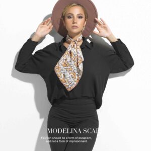 روسری قواره کوچک ژاکارد M14