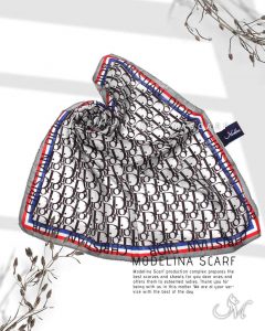 روسری قواره کوچیک ژاکارد M15 تابستانه