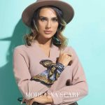 روسری قواره کوچیک ژاکارد