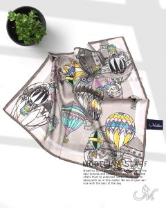 خرید روسری قواره کوچیک ژاکارد M19