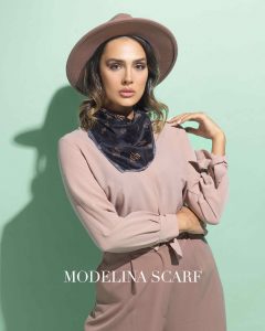 روسری قواره کوچیک ژاکارد M20