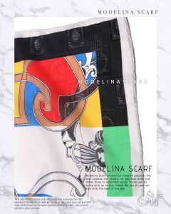 روسری قواره کوچیک ژاکارد