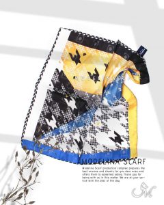 خرید روسری قواره کوچک ژاکارد M5