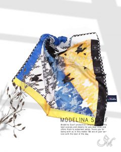 روسری قواره کوچک ژاکارد M5 بهاره