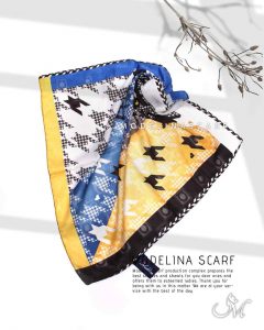 روسری قواره کوچک ژاکارد M5 پاییزه