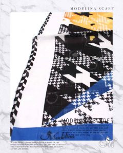 روسری قواره کوچک ژاکارد M5 تابستانه