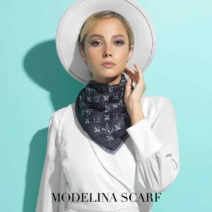 روسری قواره کوچک ژاکارد M6