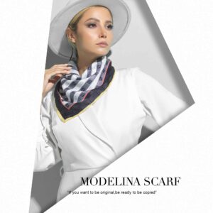 روسری قواره کوچک ژاکارد M7