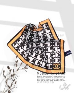 خرید روسری قواره کوچک ژاکارد M8