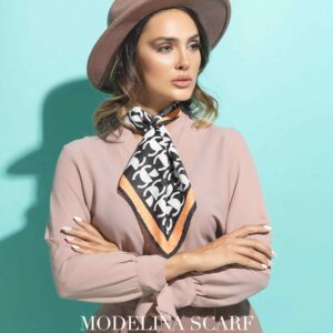 روسری قواره کوچک ژاکارد M8