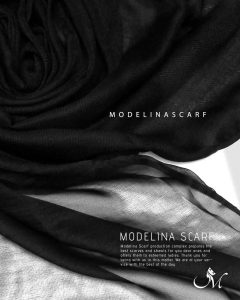 خرید شال مشکی نخ حریر