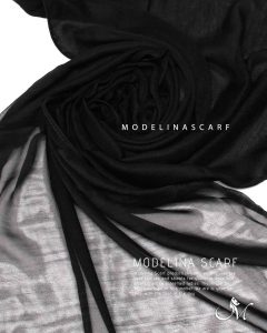 شال مشکی نخ